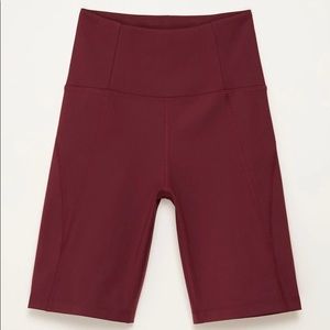 Mulberry Girlfriend High-Rise Biker Shorts